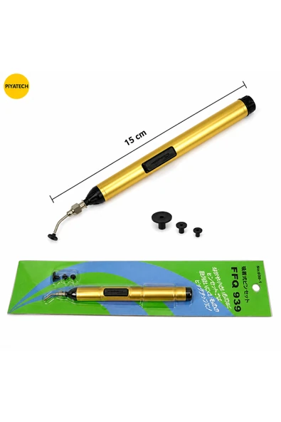 FFQ-939 El Tipi Vakumlu Kalem Entegre Tutucu Smd Komponent Çıkarma Cımbızı 3 Başlıklı Set ürün görseli 1