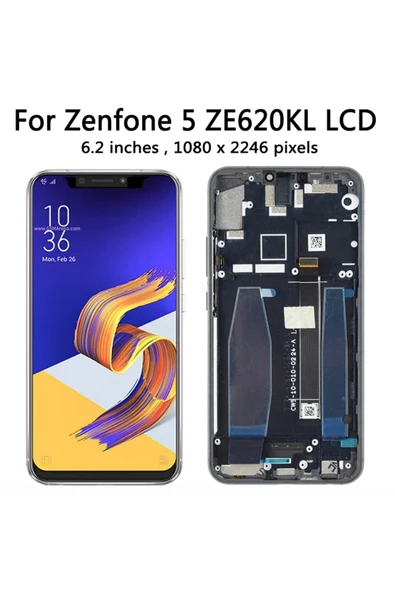 Asus Zenfone 5 ZE620KL LCD EKRAN ÇITALI (MOR) ürün görseli 1
