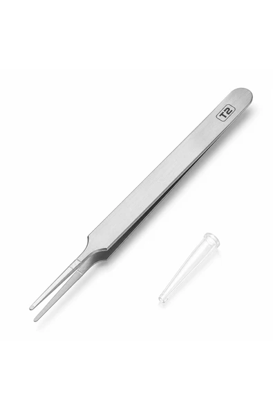 T2 - 16 Cm Uzatılmış Düz Uçlu Hassas Tamir Cımbızı Cep Telefonu Anakart Ve Batarya Onarım ürün görseli 1