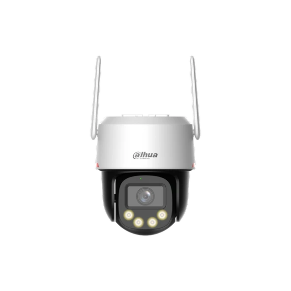 DAHUA IPC-PT2849DC1-SW-PV, 8Mpix, 3,6 Lens, WizColor, 30Mt Gece Görüşü, Dahili Mikrofon, Dahili Hoparlör, IP66, Wifi, Pan-Tilt IP Kamera ürün görseli 1