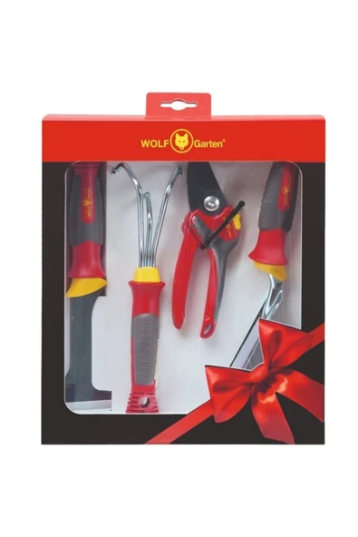 Wolf-Garten Wolf Garten P261 Mini Bahçıvan Seti - Budama Makası, Kürek, El Çapası, Yabani Ot Ve Kök Kesici ürün görseli 1