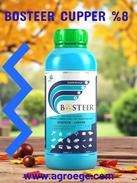 Bosteer Cupper %8 lik sıvı bakır 1 lt ürün görseli 1