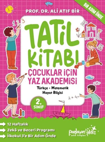 Çocuklar İçin Yaz Akademisi 2. Sınıf Tatil Kitabı ürün görseli 1