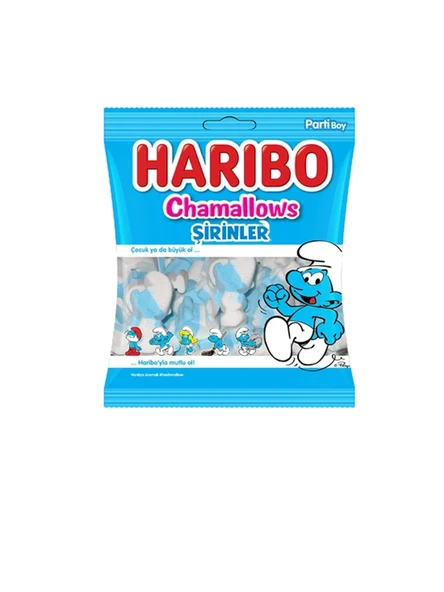 Chamallows şirinler 115 gr parti boy figürlü yumuşak şeker ürün görseli 1