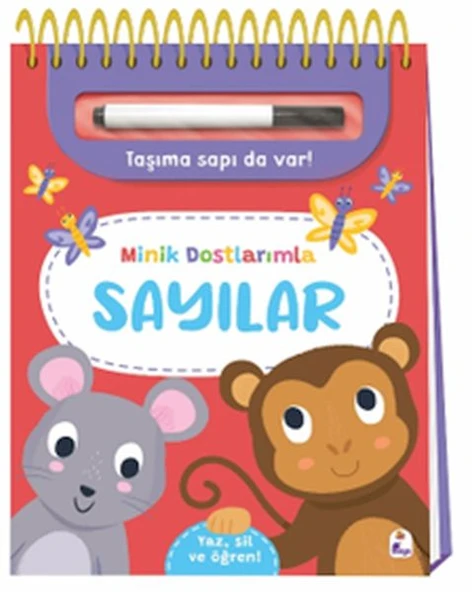 Minik Dostlarımla Sayılar – Yaz, Sil ve Öğren ürün görseli 1