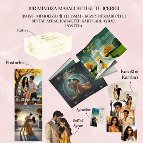 Bir Mimoza Masalı Set (2 Kitap Takım) ürün görseli 1