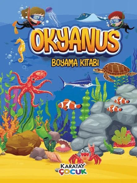 Okyanus Boyama Kitabı ürün görseli 1