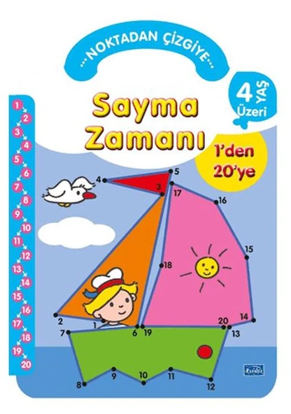 Noktadan Çizgiye Sayma Zamanı 1'den 20'ye ürün görseli 1