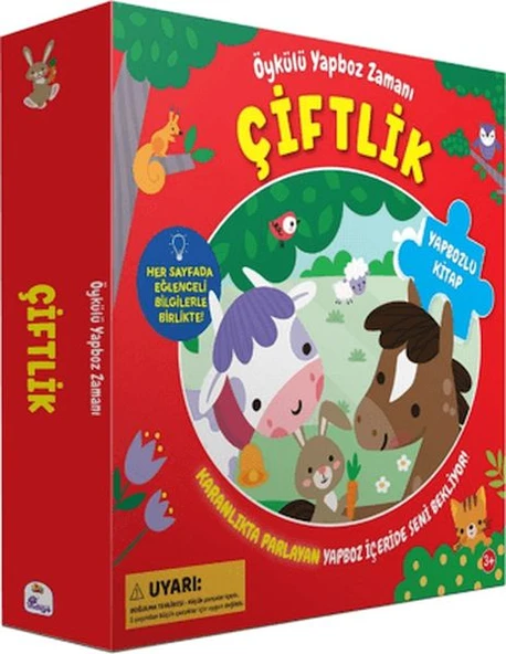 Öykülü Yapboz Zamanı - Çiftlik ürün görseli 1