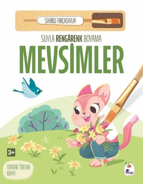 Suyla Rengarenk Boyama - Mevsimler (Sihirli Fırçasıyla) ürün görseli 1