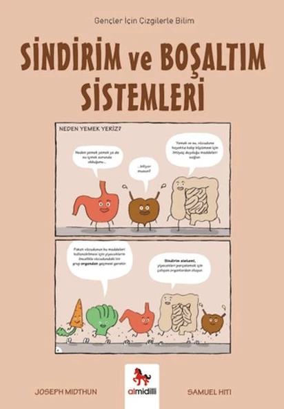 Sindirim ve Boşaltım Sistemleri - Gençler İçin Çizgilerle Bilim ürün görseli 1