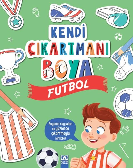 Kendi Çıkartmanı Boya - Futbol ürün görseli 1
