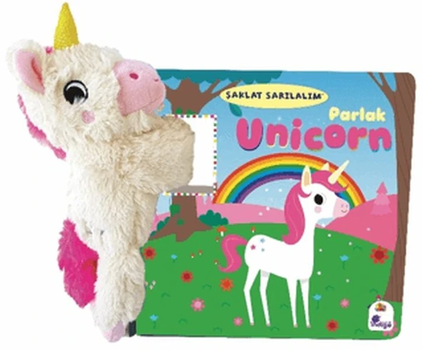 Şaklat Sarılalım - Parlak Unicorn (Oyuncaklı Kitap) ürün görseli 1