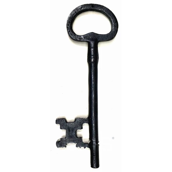 Bilge Anahtar Biblo, 210x66 mm - Büyük Boy, Retro, Vintage, Antika Stil Süs Dekor Aksesuar Anahtarı ürün görseli 1