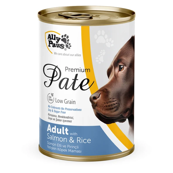 Ally Paws Somonlu Pate Köpek Konserve Maması 400 Gr ürün görseli 1
