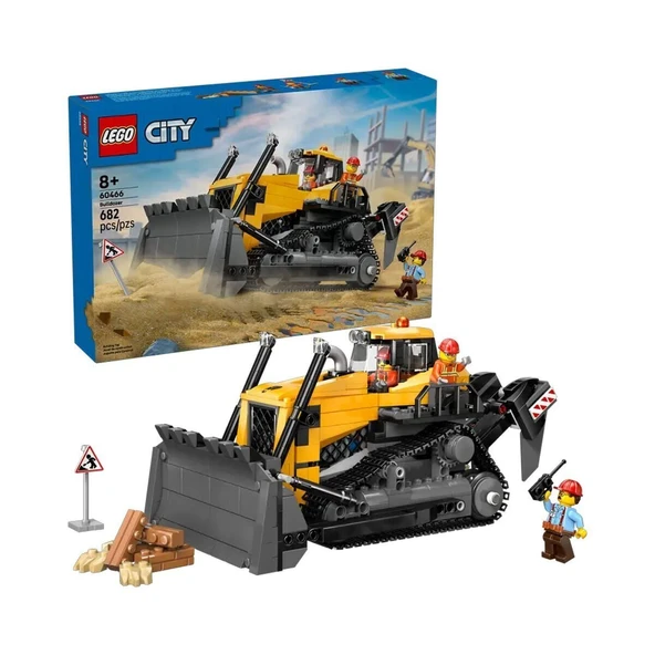 60466 Lego City Buldozer 682 parça +8 yaş ürün görseli 1