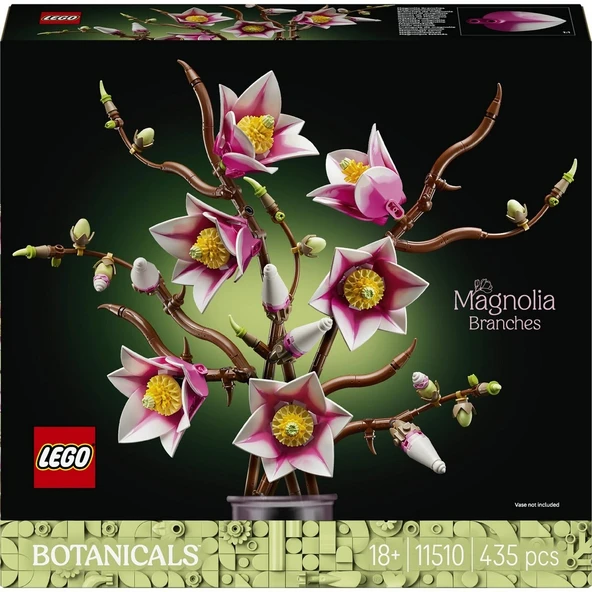 LEGO Botanicals Manolya Dalları 11510 - Resim 6