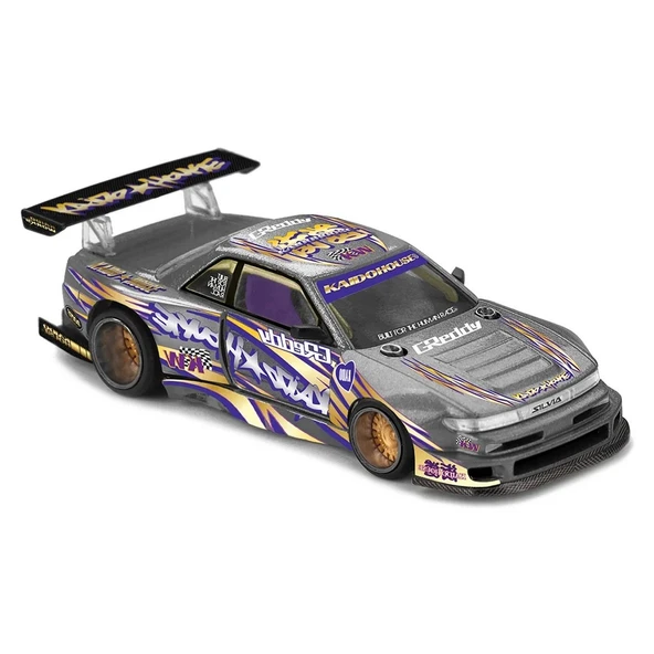 Mini GT 1/64 Kaido House Nissan Silvia S13-R KAIDO DRIFT V1 ürün görseli 1