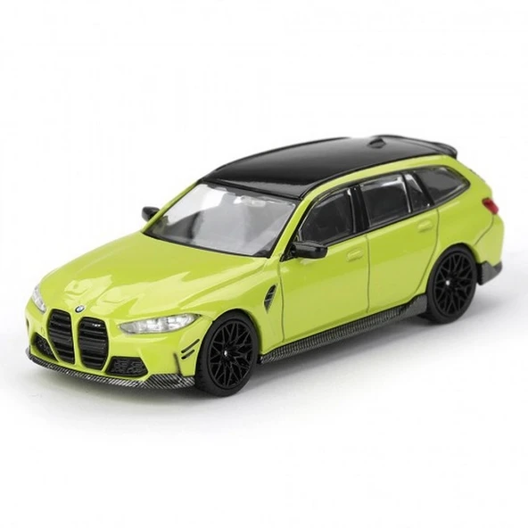 Mini GT 1/64 BMW M3 M Performance Touring Sao Paulo Yellow ürün görseli 1