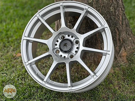 SİLVER ' 15 İNÇ 4X100 SPARCO ASSETTO GARA JANT TAKIMI ' ( 4. ADET ) ACCENT CLIO SYMBOL COROLLA BLUE ERA DOBLO FIORINO UYUMLU JANT ürün görseli 1
