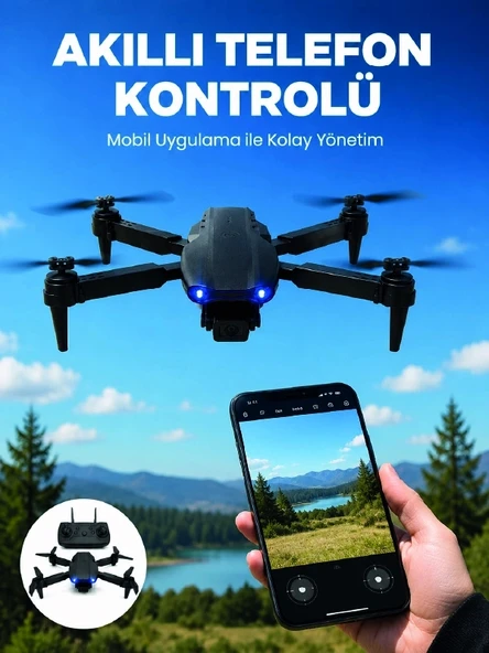 99 Pro Akıllı Kamera Drone Katlanabilir Gövde 4K HD Kamera ve APP Kontrolü ürün görseli 1