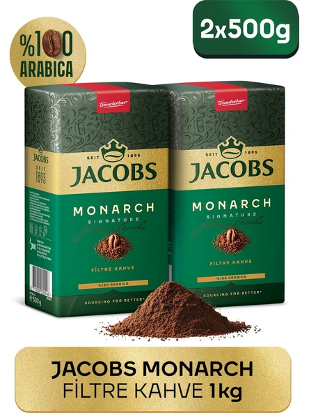 Jacobs Monarch Filtre Kahve 500 Gr x 2 Paket ürün görseli 1
