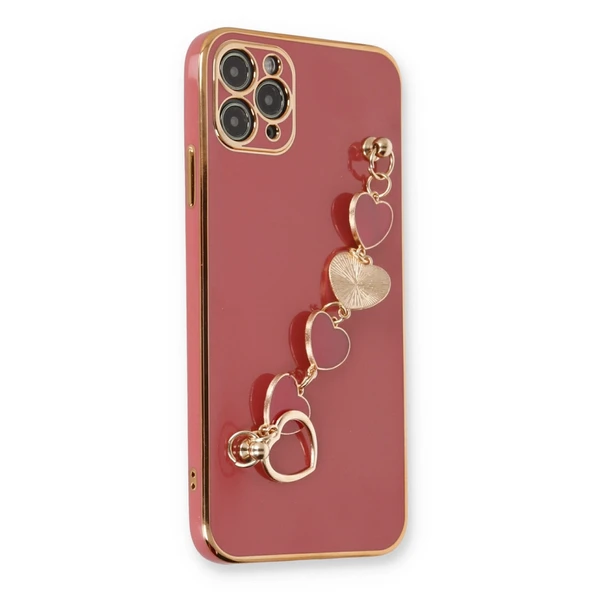 İphone 11 Pro Kılıf Esila Silikon - Kırmızı ürün görseli 1