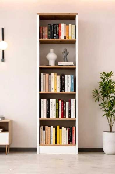 Pema Home %100 MDF ÇOK AMAÇLI RAFLI KİTAPLIK ürün görseli 1