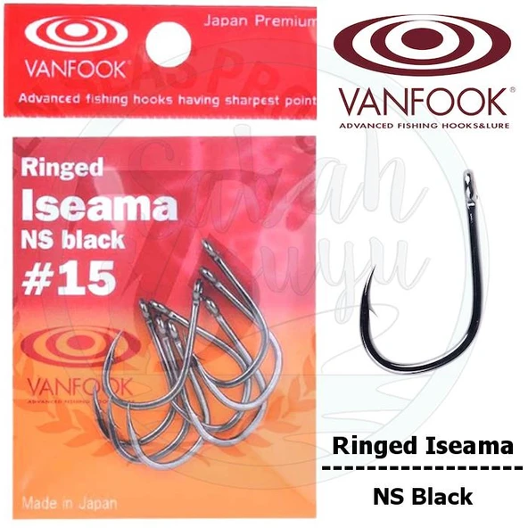 Vanfook Ringed Iseama Delikli İğne NS Black #15 ürün görseli 1
