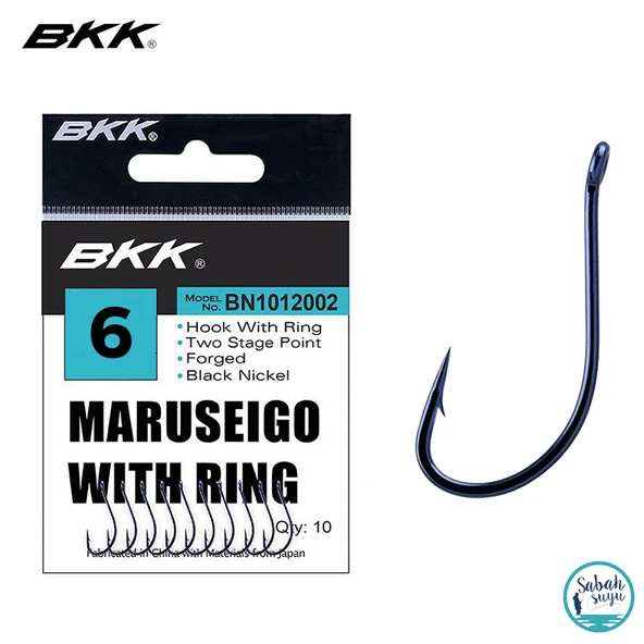 BKK Maruseigo R Diamond Delikli İğne Siyah #6 (10 Adet) ürün görseli 1