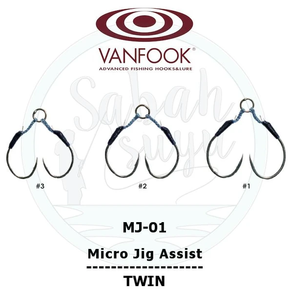 Vanfook Çiftli Micro Jig Asist İğne MJ-01 #2 - Resim 2