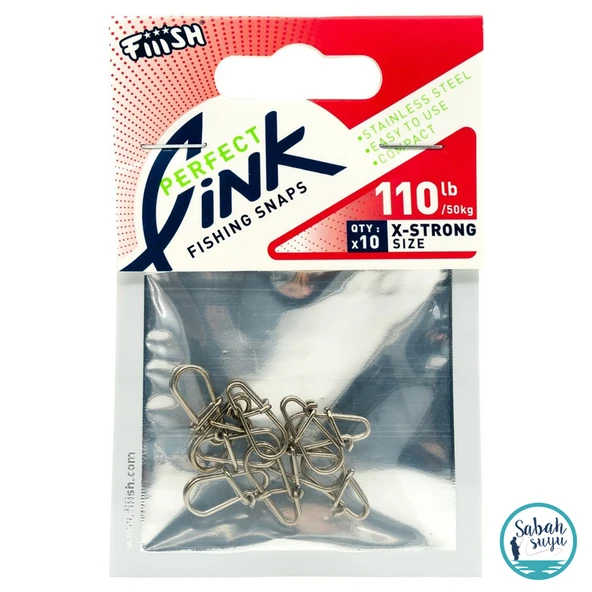 Fiiish GAM382 Perfect Link Snap Klips X-Strong 110lb ürün görseli 1
