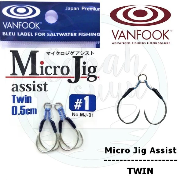 Vanfook Çiftli Micro Jig Asist İğne MJ-01 #1 ürün görseli 1