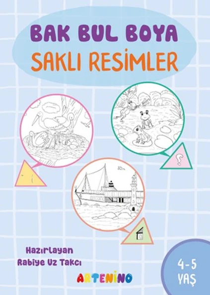 Bak Bul Boya – Saklı Resimler 4-5 Yaş ürün görseli 1