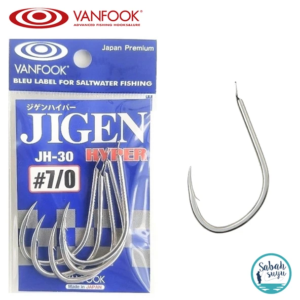 Vanfook Jigen JH-30 Tek Asist İğne #7/0 (5Ad) ürün görseli 1