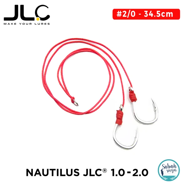 JLC Çiftli Hazır Asist İğne #2/0 34.5cm Nautilus 1.0/2.0 (1 Adet) ürün görseli 1