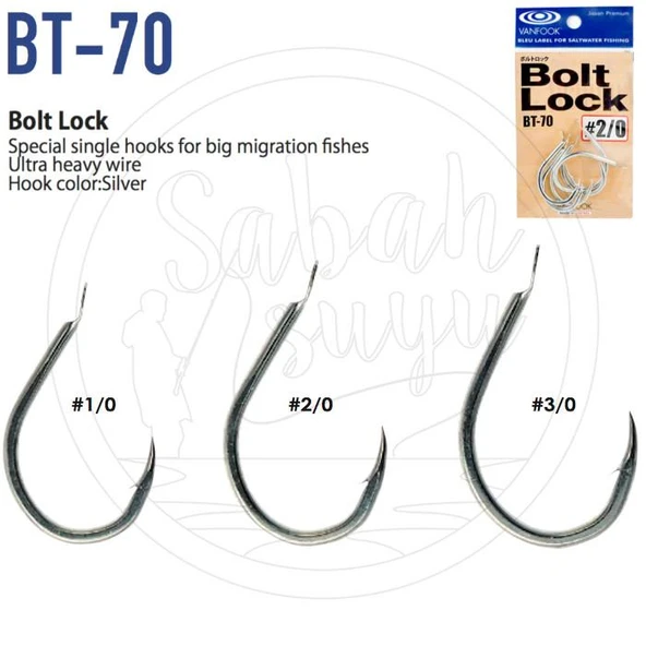 Vanfook Bolt Lock BT-70 Asist İğne #3/0 - Resim 2