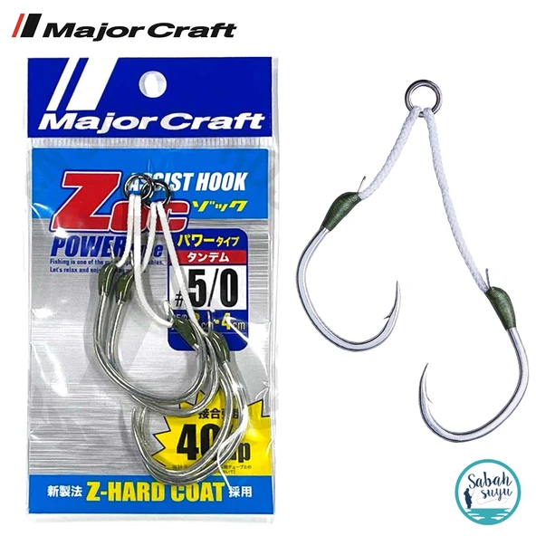 Major Craft ZOC-PT-2040 Çiftli Asist İğne #5/0 (2 Adet) ürün görseli 1