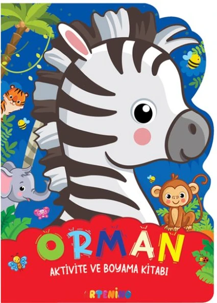 Orman - Aktivite ve Boyama Kitabı Serisi ürün görseli 1