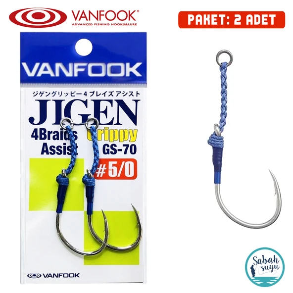 Vanfook Tekli Asist İğnesi GS-70 #5/0 (2Ad) ürün görseli 1