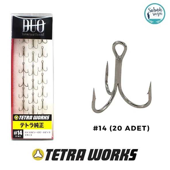 Duo Tetra Works Üçlü İğne #14 (20 Adet) ürün görseli 1