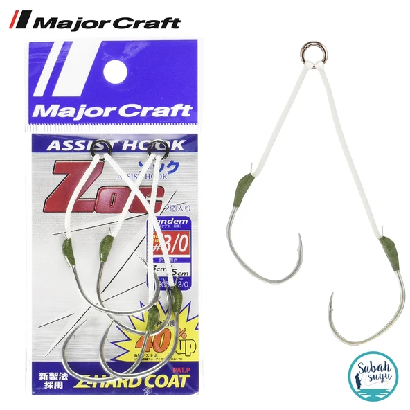Major Craft ZOC-HT-3050 Çiftli Asist İğne #3/0 (2 Adet) ürün görseli 1