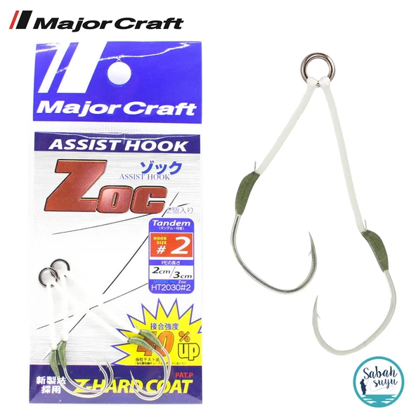 Major Craft ZOC-HT-2030 Çiftli Asist İğne #2 (2 Adet) ürün görseli 1