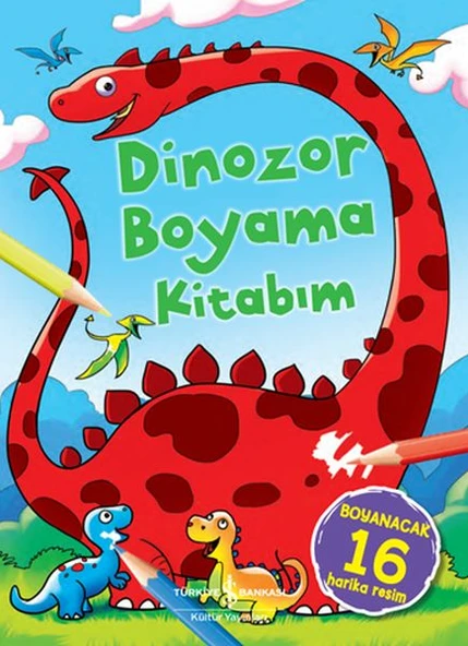 Dinozor Boyama Kitabım ürün görseli 1