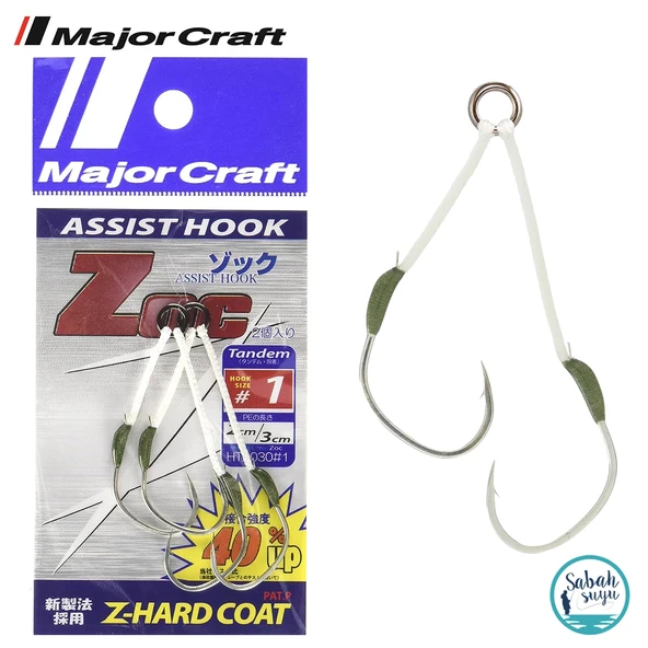 Major Craft ZOC-HT-2030 Çiftli Asist İğne #1 (2 Adet) ürün görseli 1