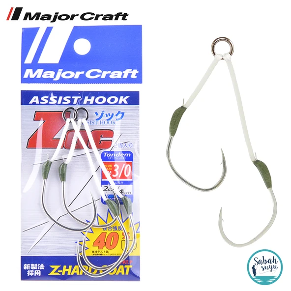 Major Craft ZOC-HT-2040 Çiftli Asist İğne #3/0 (2 Adet) ürün görseli 1