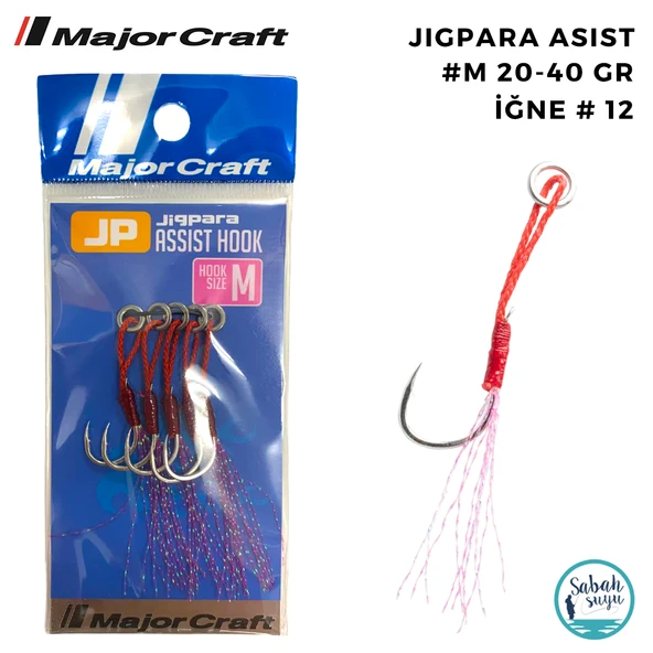 Major Craft Jigpara Tekli Asist İğne #M 20-40gr (5 Adet) ürün görseli 1