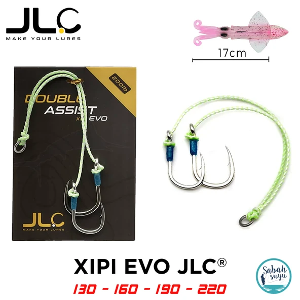 JLC Çiftli Hazır Asist İğne #2/0 200lb Xipi Evo 17cm (1 Adet) ürün görseli 1