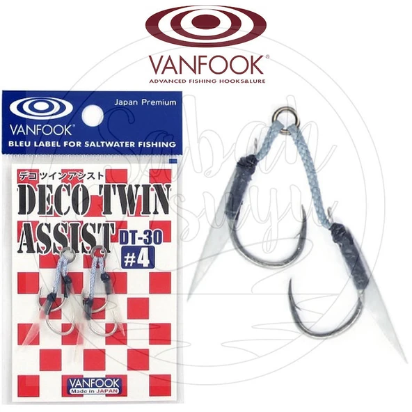 Vanfook DT-30 Çiftli Asist İğnesi #4 ürün görseli 1