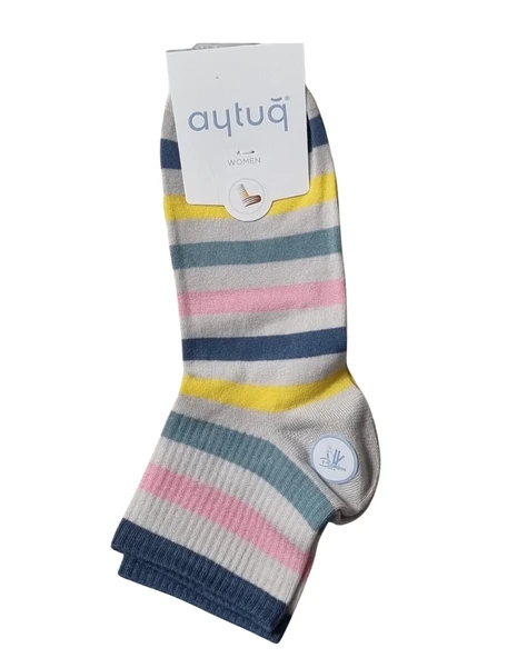 Aytuğ 34290 Kadın Bambu Patik Çorap - Resim 2